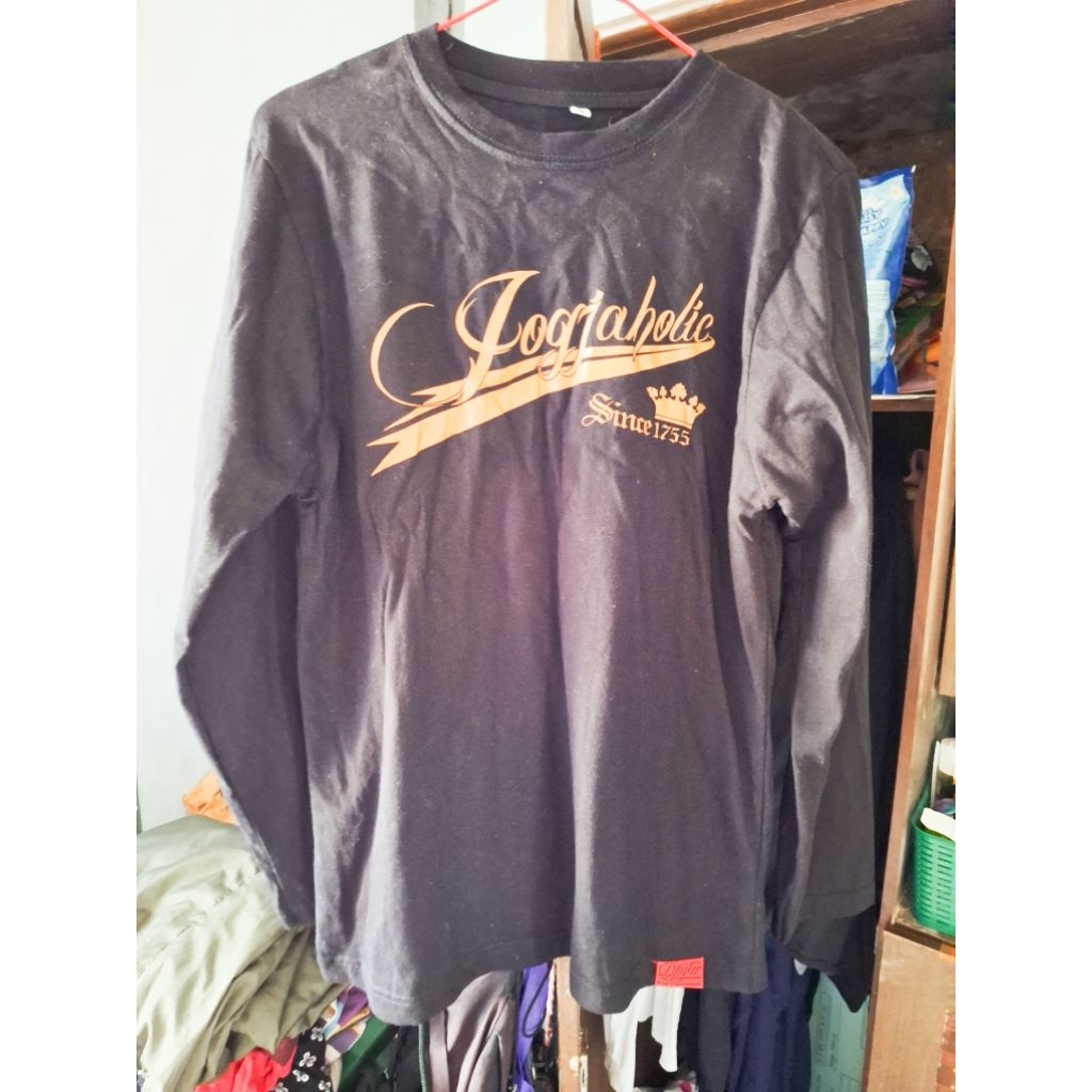 Kaos Lengan Panjang Djogker Jogja unisex | BARU