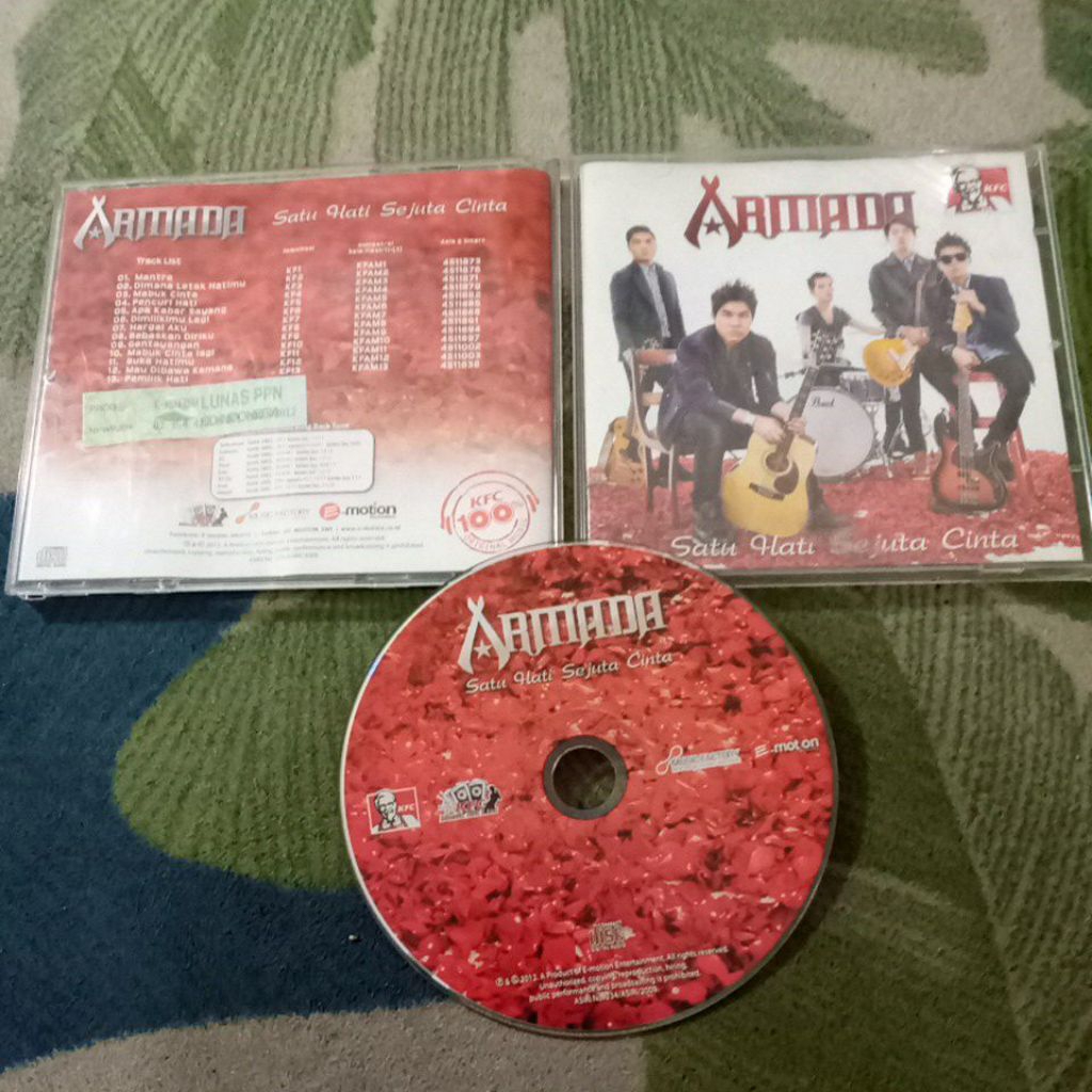 CD ARMADA SATU HATI SEJUTA CINTA
