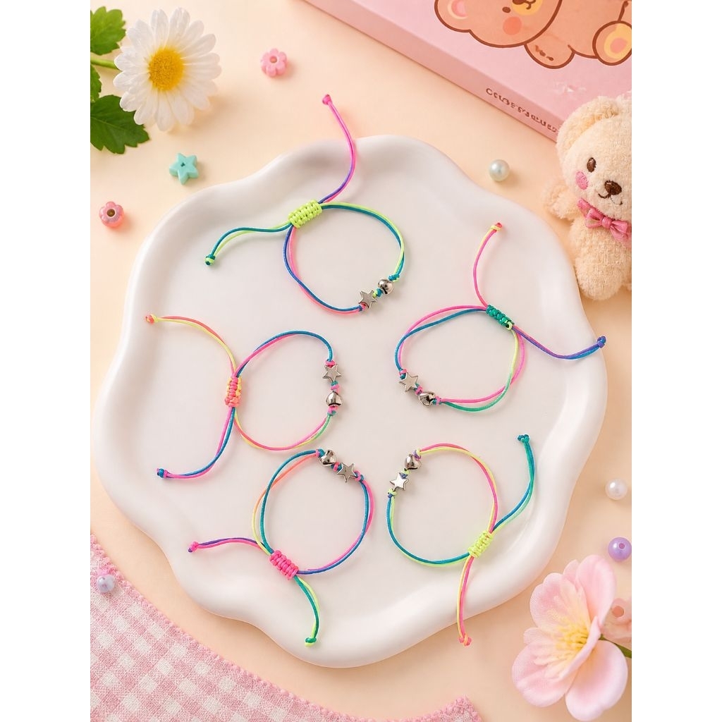 Gelang Tali | Gelang Wanita | Gelang Anak Perempuan | Gelang tali simpel lucu | Paket usaha gelang