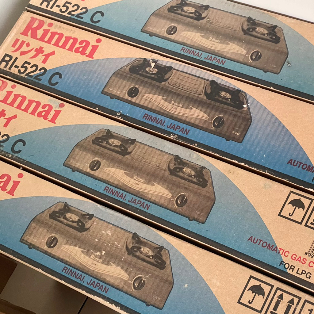 Rinnai Kompor Gas 2 Tungku Rinnai RI-522 C / kompor gas Rinnai RI-522 C
