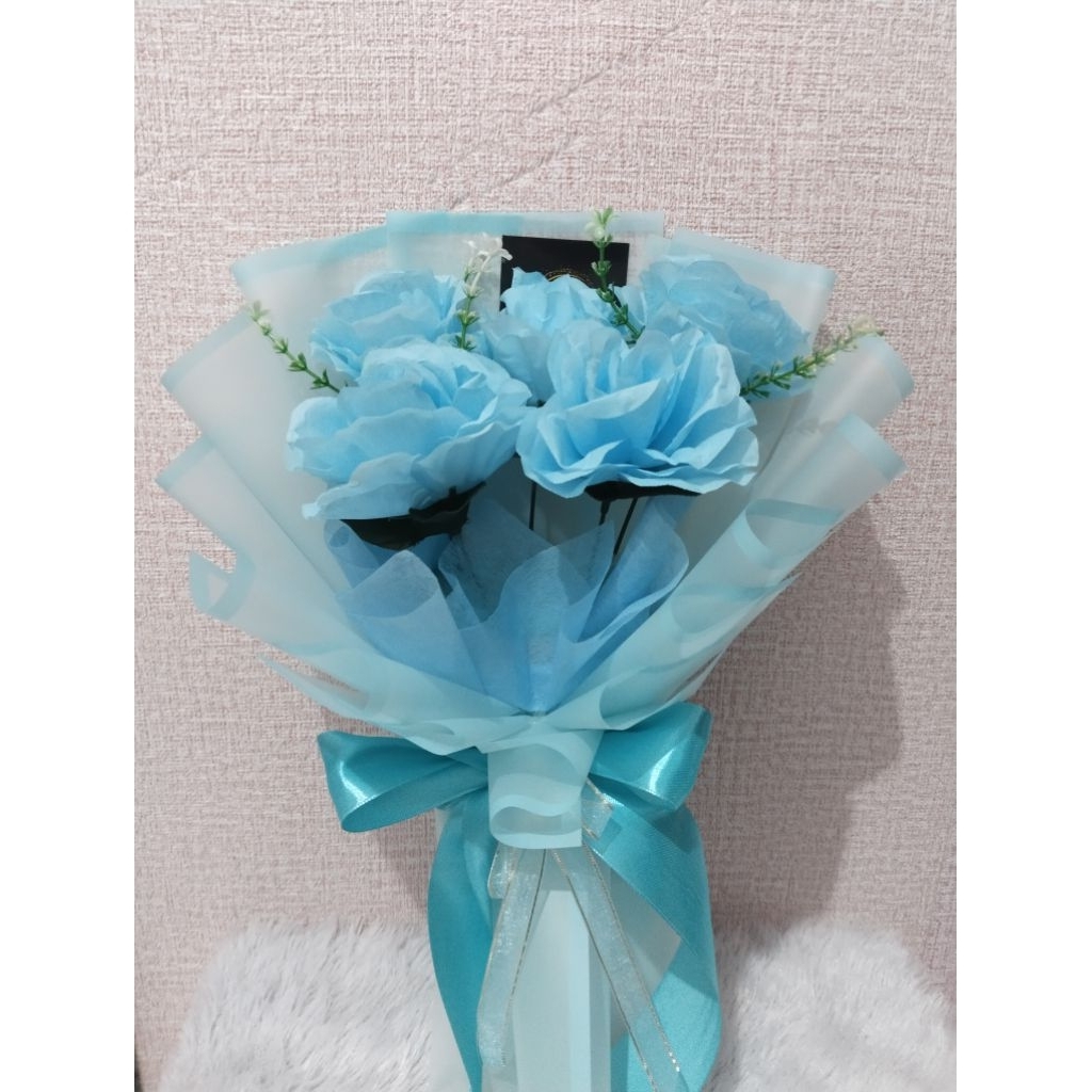 Bouquet Bunga Mawar artificial bunga palsu caft