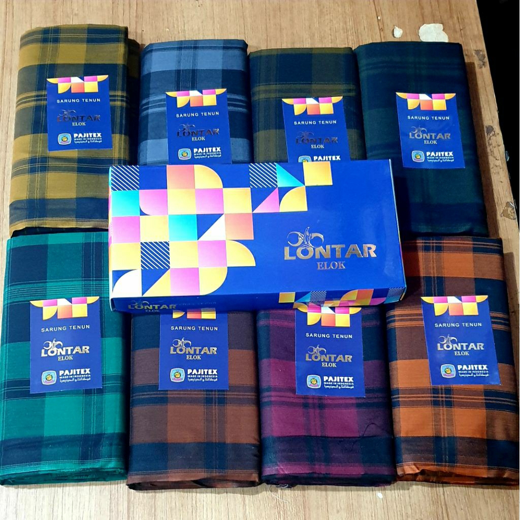 Sarung Dewasa Lontar Motif Elok, Manik- Manik by Mangga Grosir