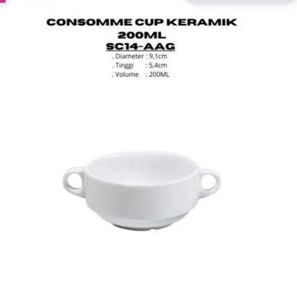 mangkok zuppa soup + alas piring