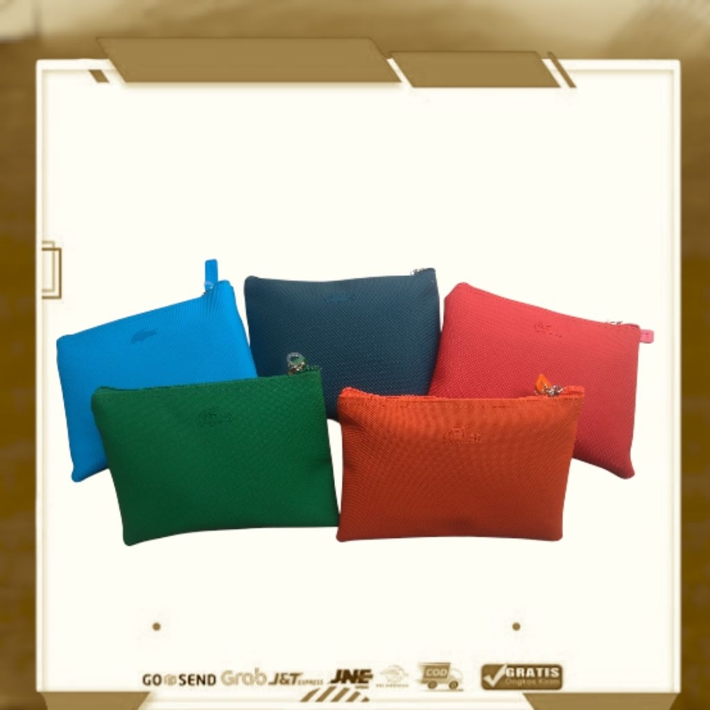Tas Pouch Dompet Lac0ste Turkish Airlines