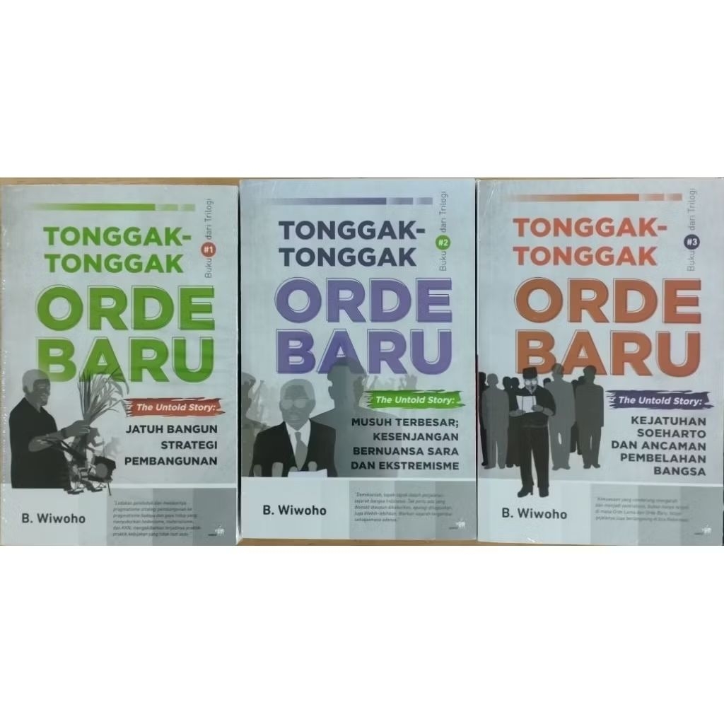 Buku Original Paket Tonggak Tonggak Orde Baru The Untold Story