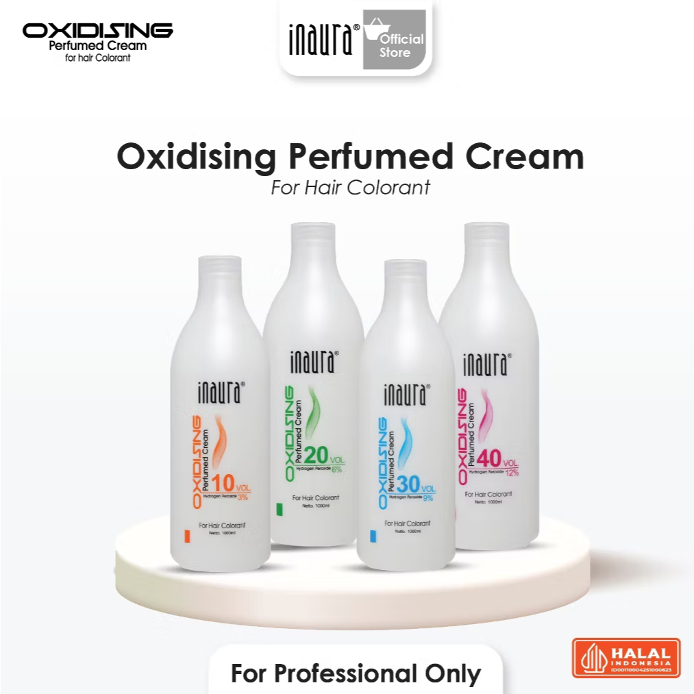 MEMEY | INAURA Oxidising Perfumed Cream - Hydrogen Peroxide Oxidant Developer Cream
