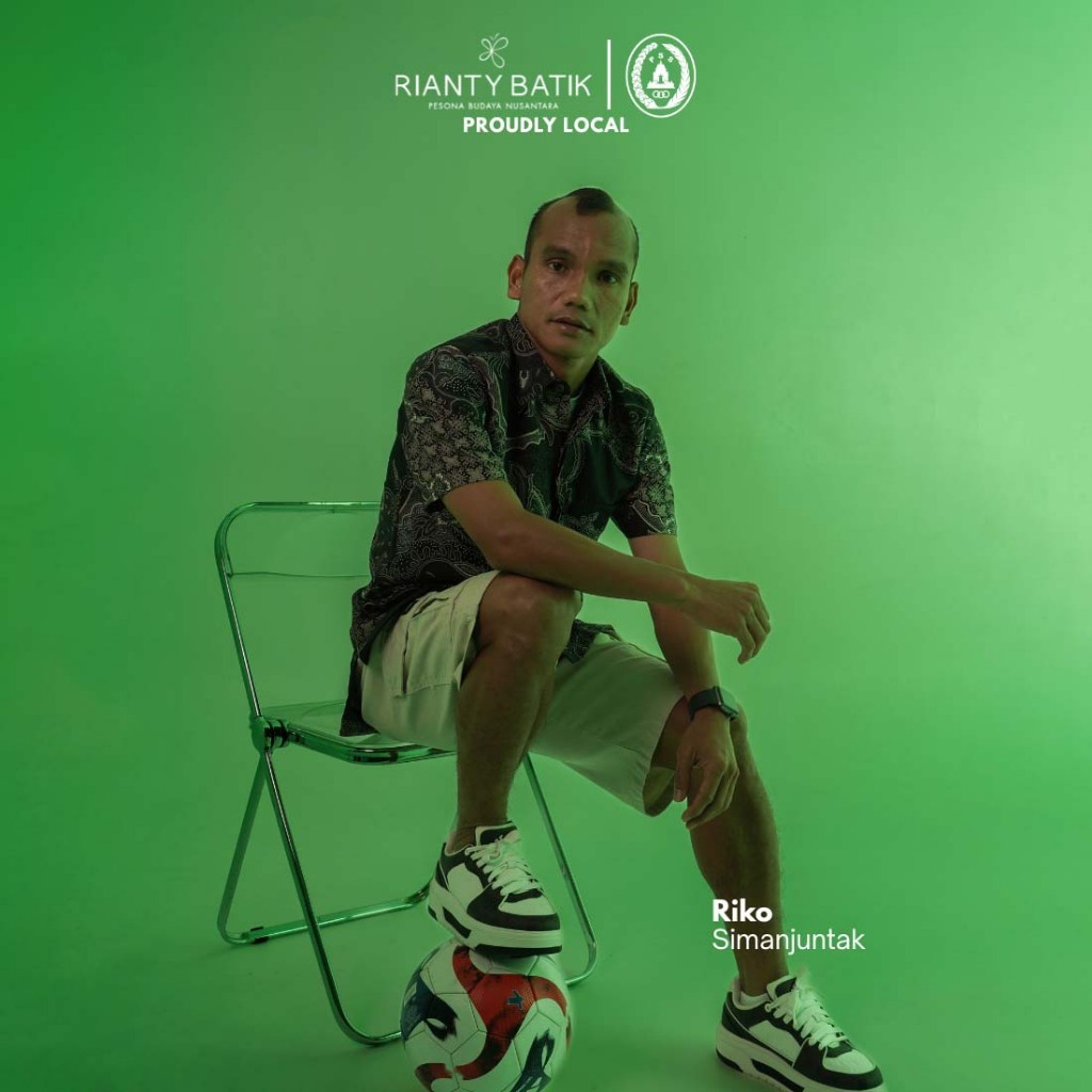Rianty Batik Premium Pria Special x PSS Sleman Kemeja Pendek Marvin