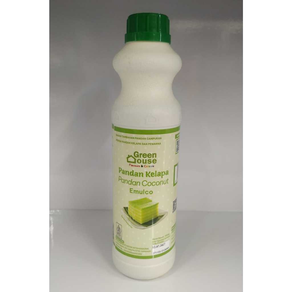 Green House Pasta Pandan Emulco 1 kg paste Santan coconut perisa