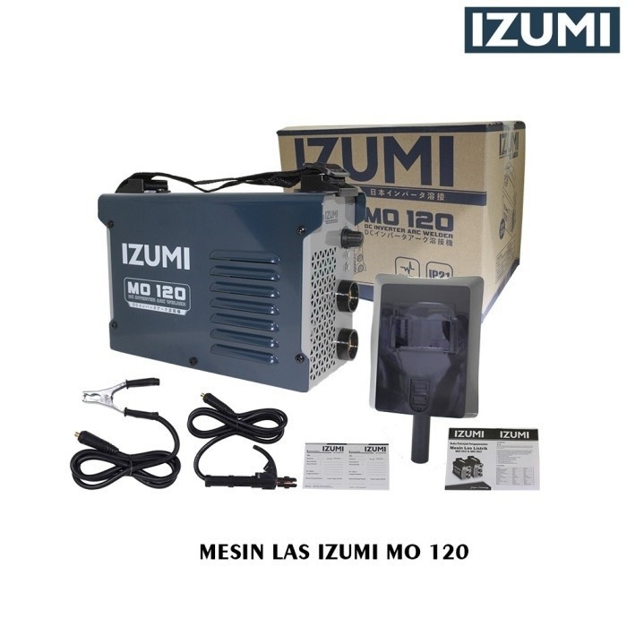 IZUMI MESIN LAS MO 120 A 900 watt TERBAIK TRAFO LAS IGBT MMA 120