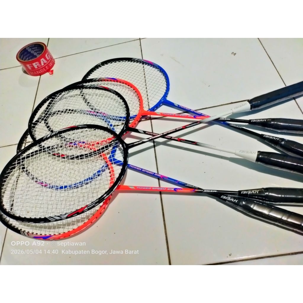 raket bulutangkis/badminton bahan carbon