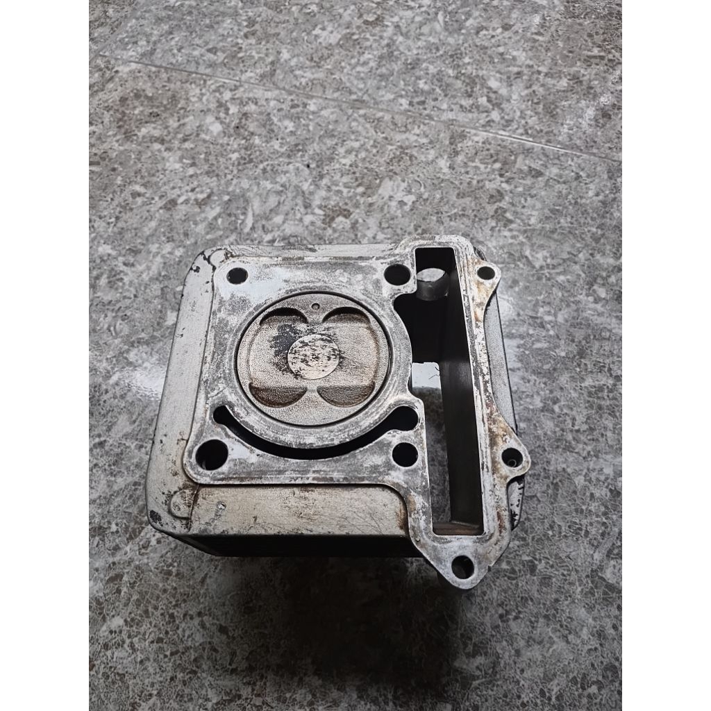 boring satria fu+piston bekas copotan original