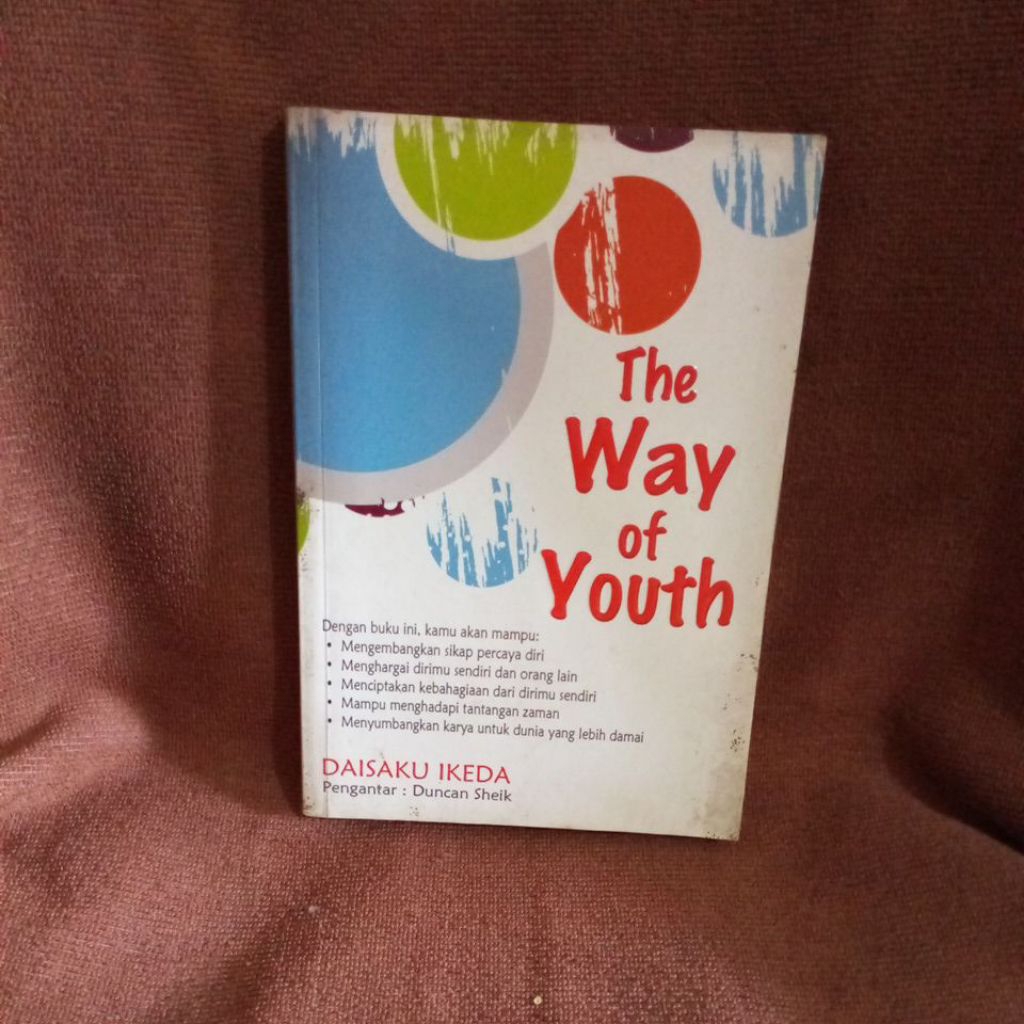 BUKU THE WAY OF YOUTH - DAISAKU IKEDA