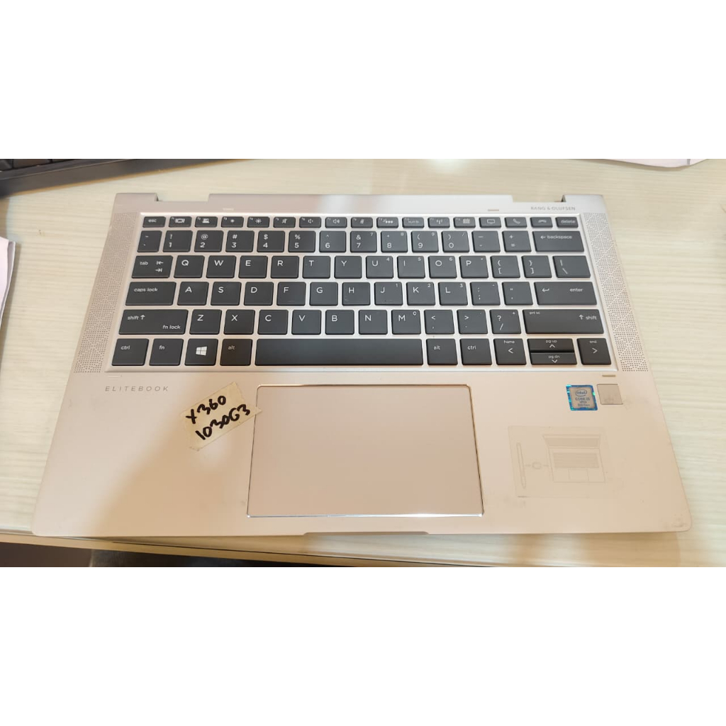 Casing Case Casing Frame keyboard Laptop HP EliteBook x360 1030 G3 (Second / Bekas Original)