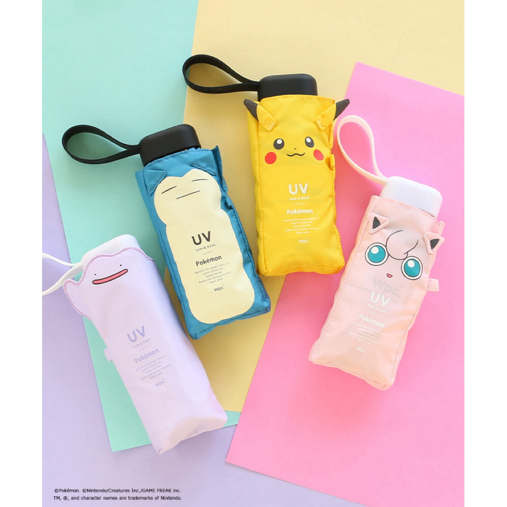 New and Limited Payung Wpc. Parasol Pokemon x Wpc Umbrella Pikachu Collaboration Wpc Jepang