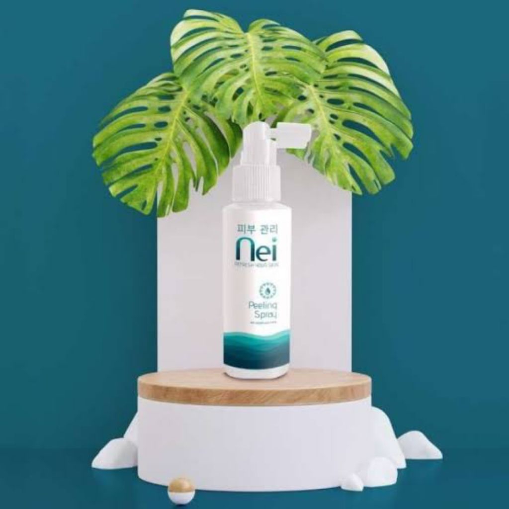 Nei Peeling Spray PerontokDaki Dan Sel Kulit Mati Membandel - NeiPenghilang Daki