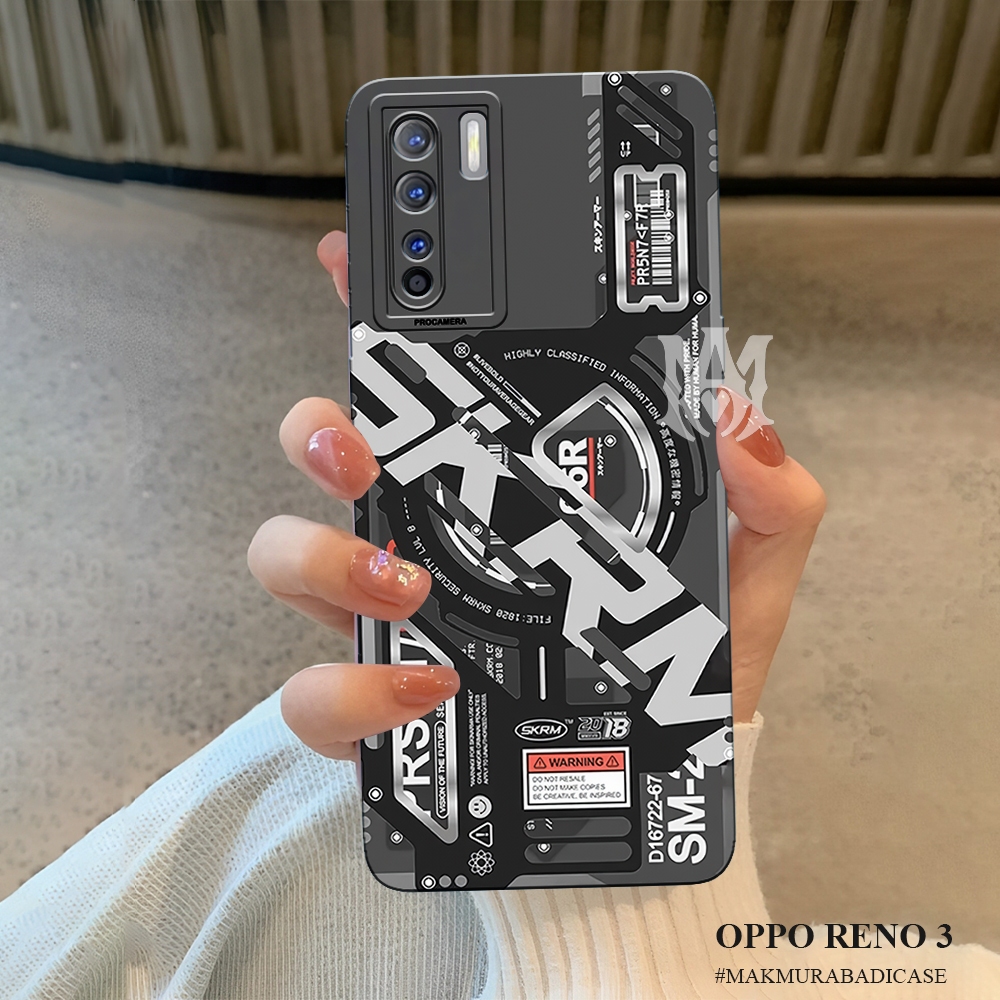 Case Oppo Reno 3 4G - Oppo A91 Cassing Handphone Aesthetic - Silikon Tpu - Case Hp Karakter