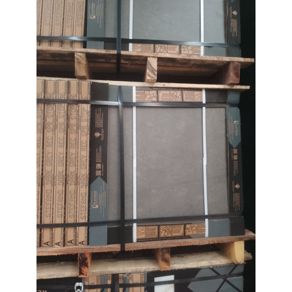 Keramik 60x60 Platinum Stefano Dark Grey Ss