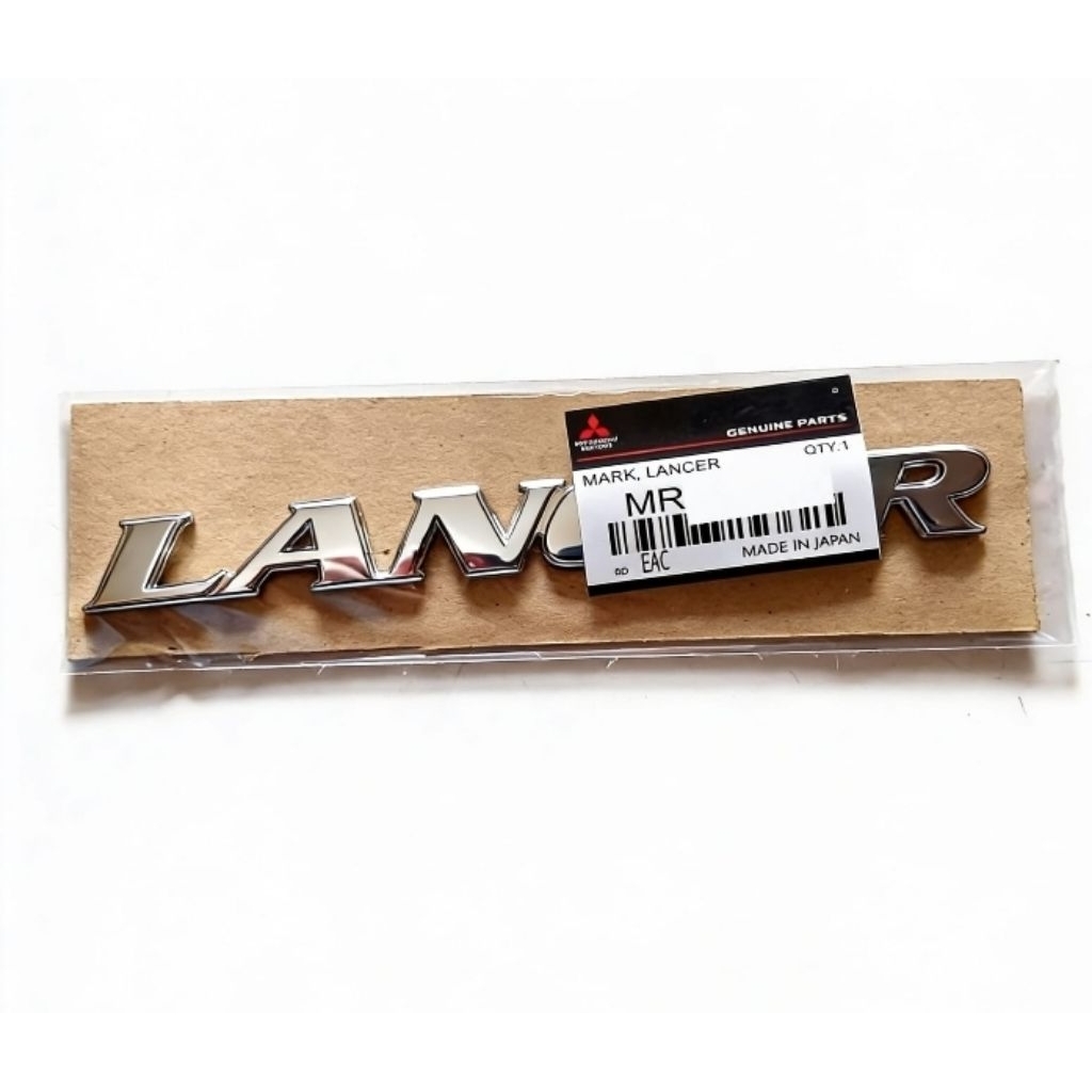 EMBLEM LOGO LANCER EVO 4 CK4 MARK LANCER MR245075 ASLI