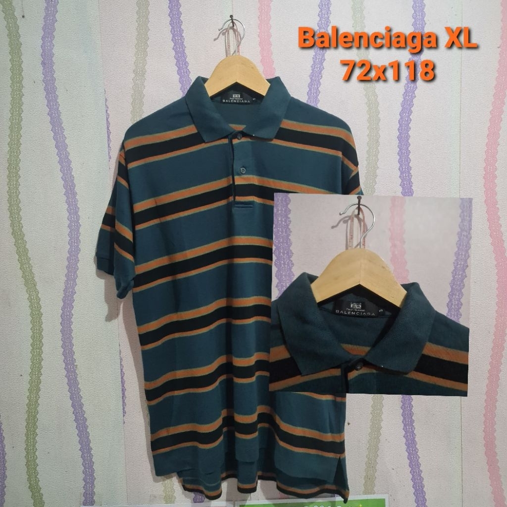 Polo Shirt Balenciaga salur