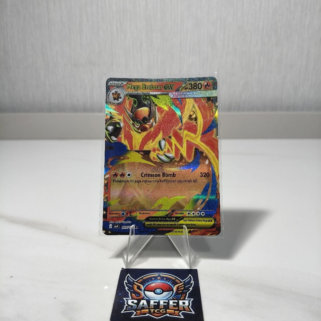 Mega Emboar Ex RR Indo