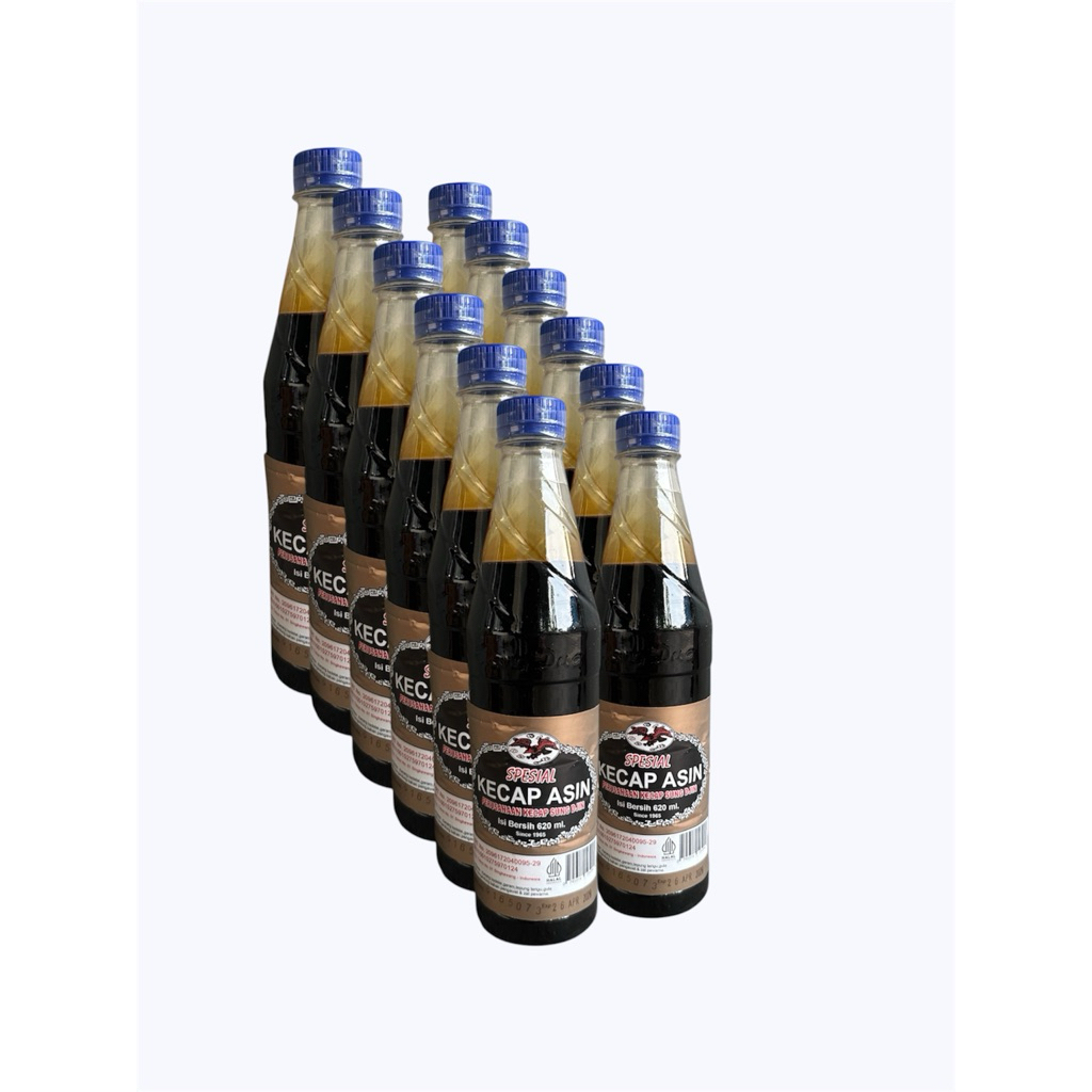 [ 12x ] Kecap Asin Special Cap Elang Dua 620 Ml