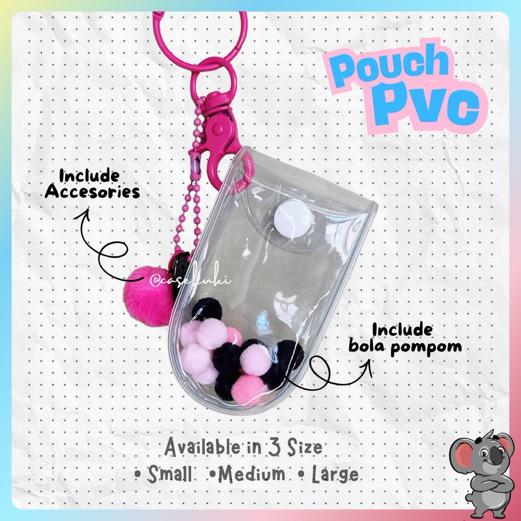 POUCH PVC SERBAGUNA EXTRA ACCESORIES MANIK UNTUK FIGUR MINI