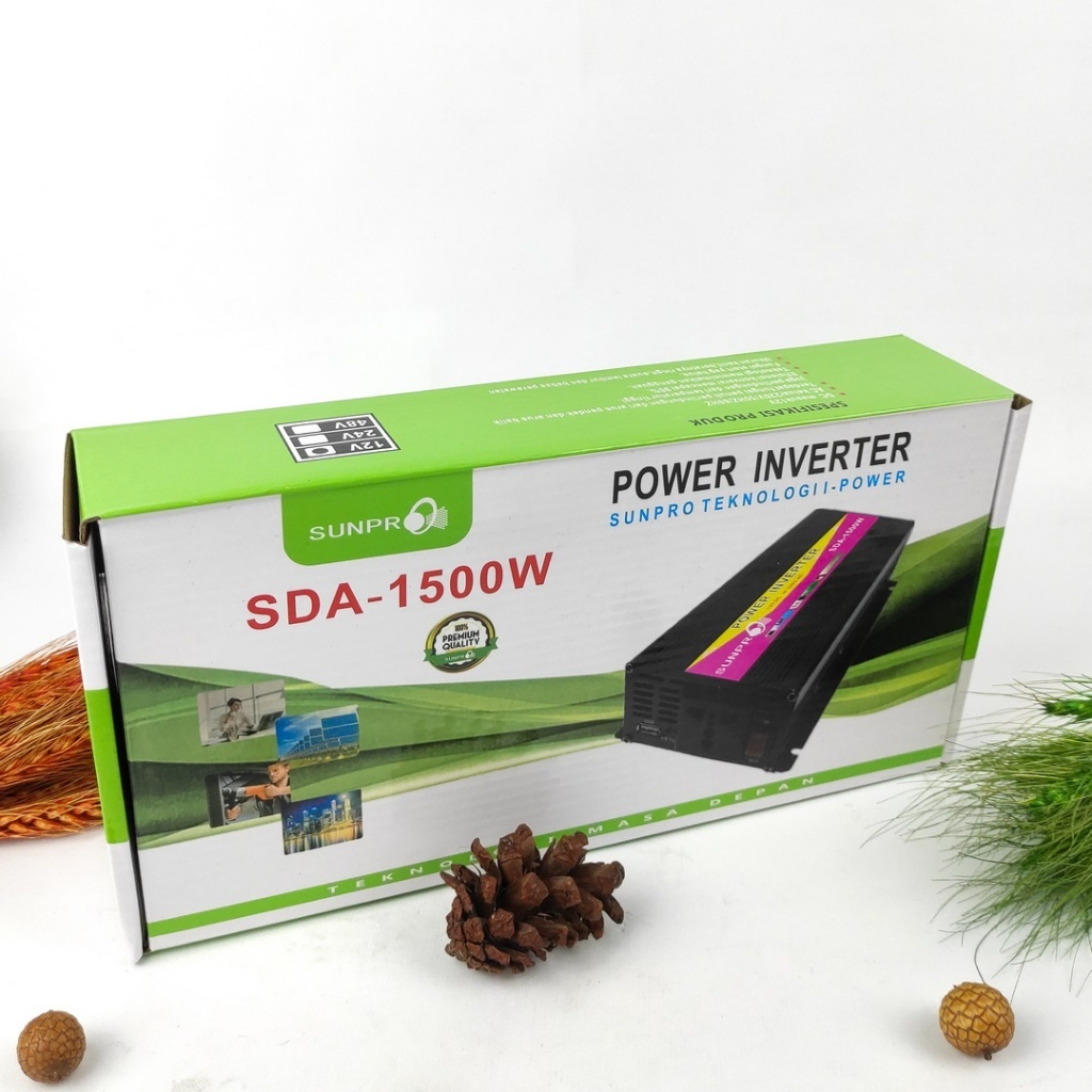SUNPRO Power Inverter 1500W Inverter sda 1500 | Inverter Power DC To AC 1500 Watt