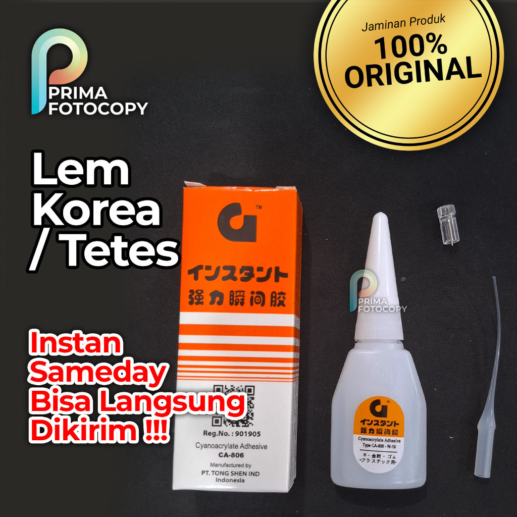 Lem Korea Asli Lem Power Glue Lem G Serbaguna Bukan Lem Epotec Epotek lem tetes sambung gelas kaca k