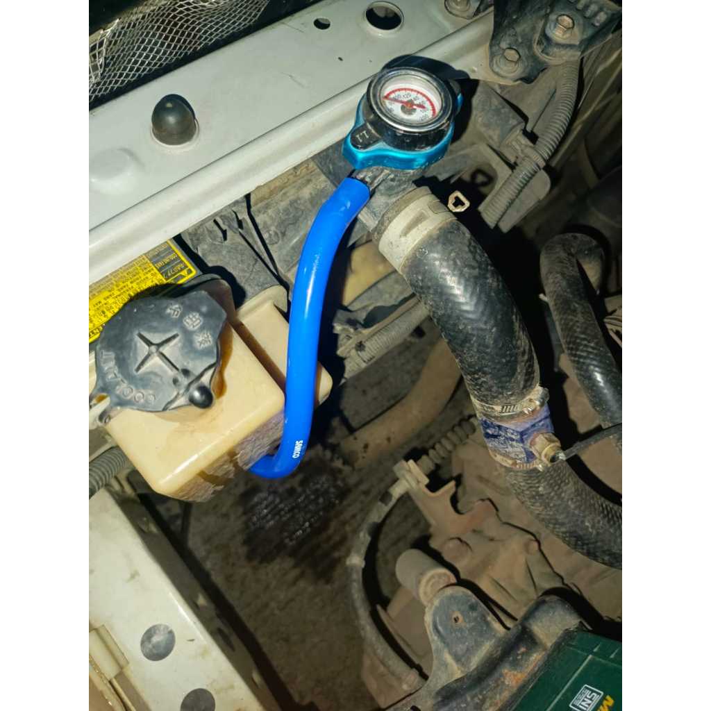 SELANG RESERVOIR TAMPUNGAN AIR RADIATOR TIMOR DOHC SOHC SAMCO SERAT BENANG 8MM 70CM