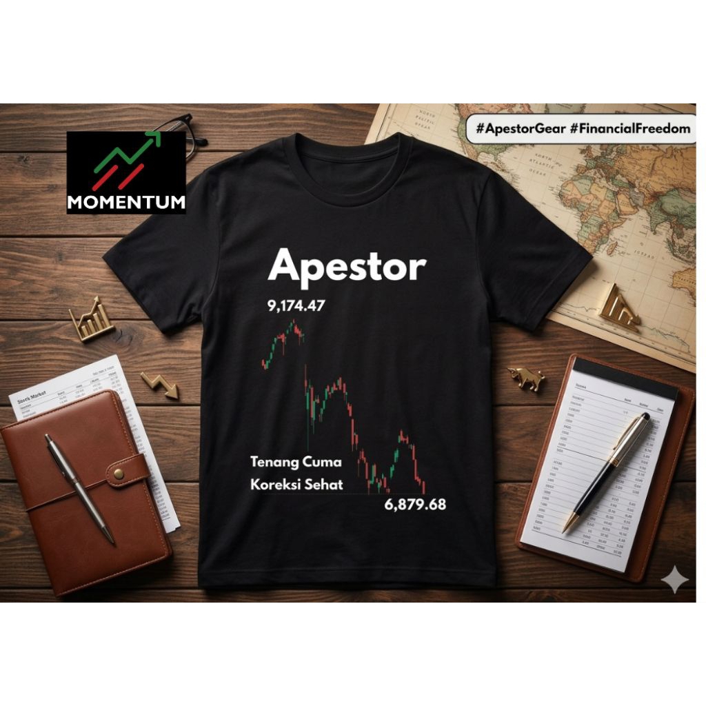 Apestor Baju Kaos Trader Momentum