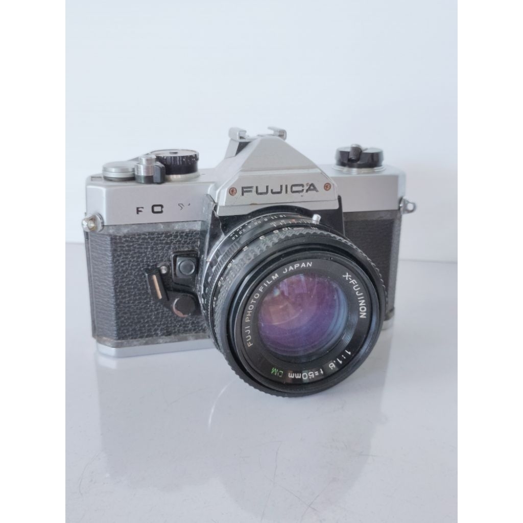 Kamera analog vintage SLR Fujica MPF105X japan camera photo film kamera slr body only lawas antik di