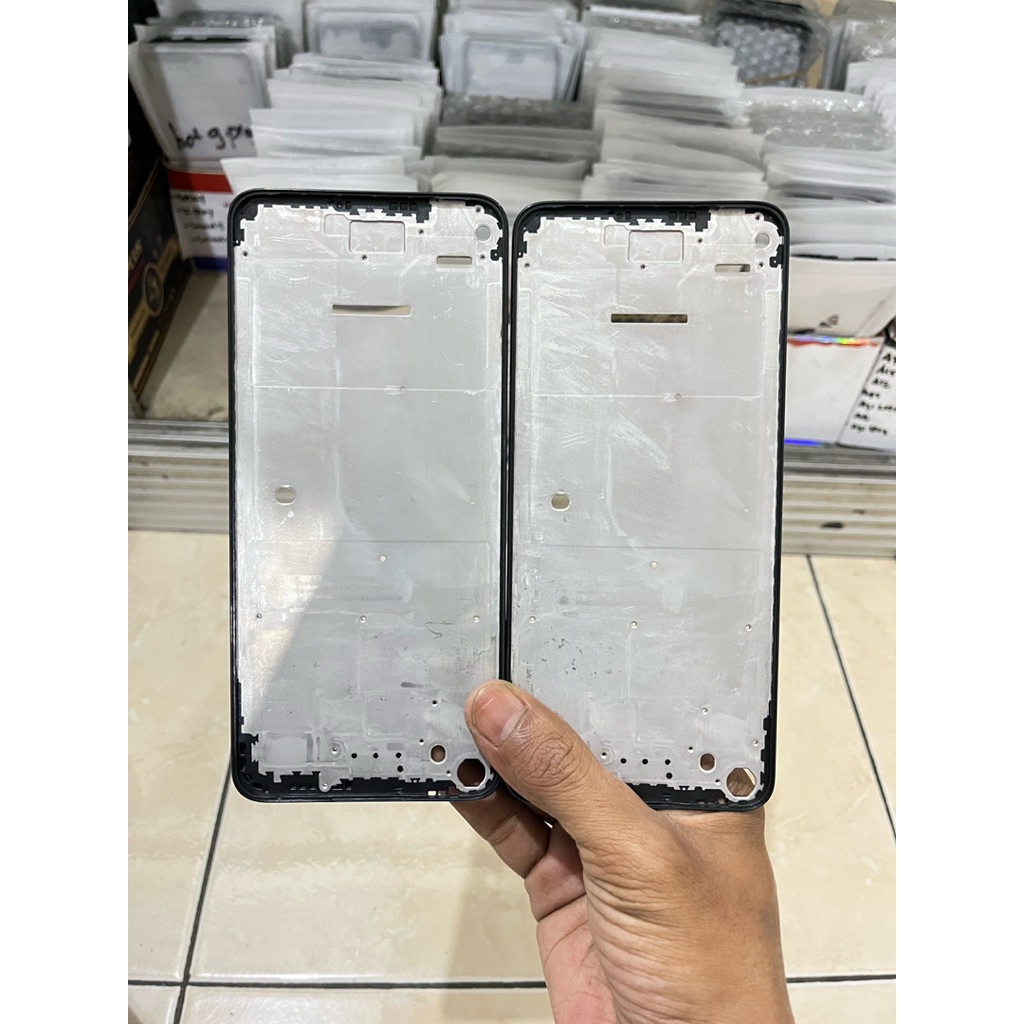 FRAME INFINIX NOTE 7 / NOTE 10 PRO TULANG TENGAH BEZEL DUDUKAN LCD ORIGINAL TERMURAH