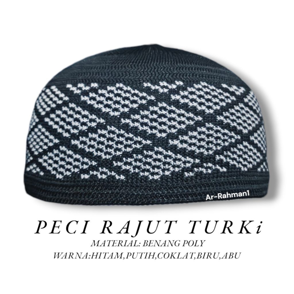 Peci Rajut Turki Model Terbaru/Peci Rajut Turki Motif Thub Premium Quality