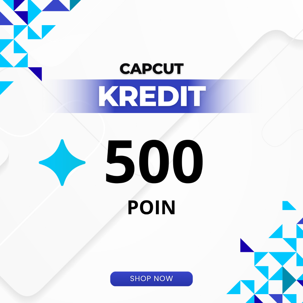 Tambah kredit capcut pro 500