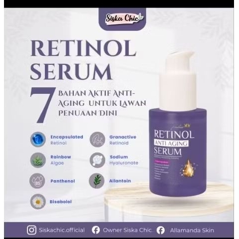 Serum wajah RETINOL