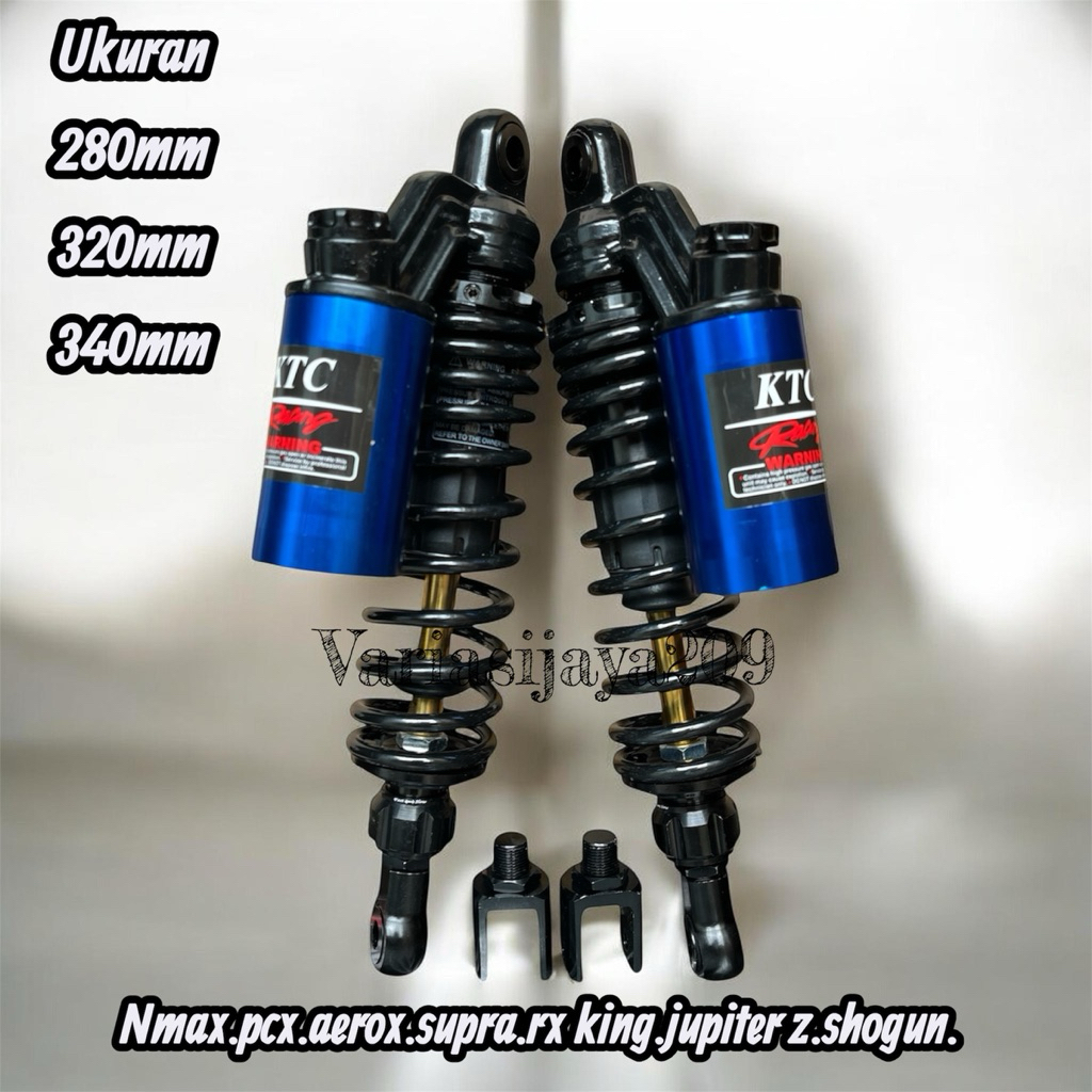 shockbreker KTC EXTREME tabung matic shock 280mm 320mm 340mm mio beat vario scoopy rx king nmax