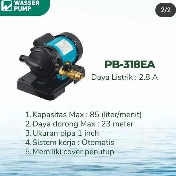 Booster Pump Wasser Pump PB-318EA