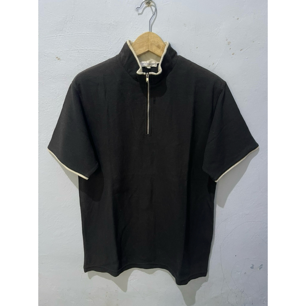 Half Zipper Style Basic Second