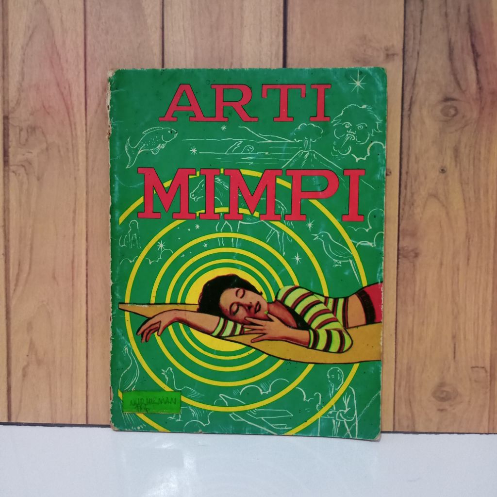 Buku Vintage Buku Arti Mimpi Klasik dan Langka Arti mimpi