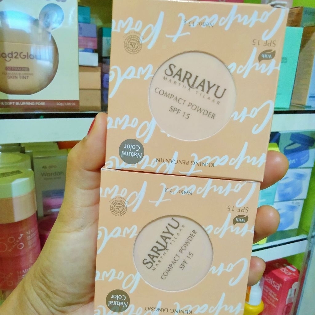 Sariayu Compact Powder SPF 15 - Bedak Padat Sariayu
