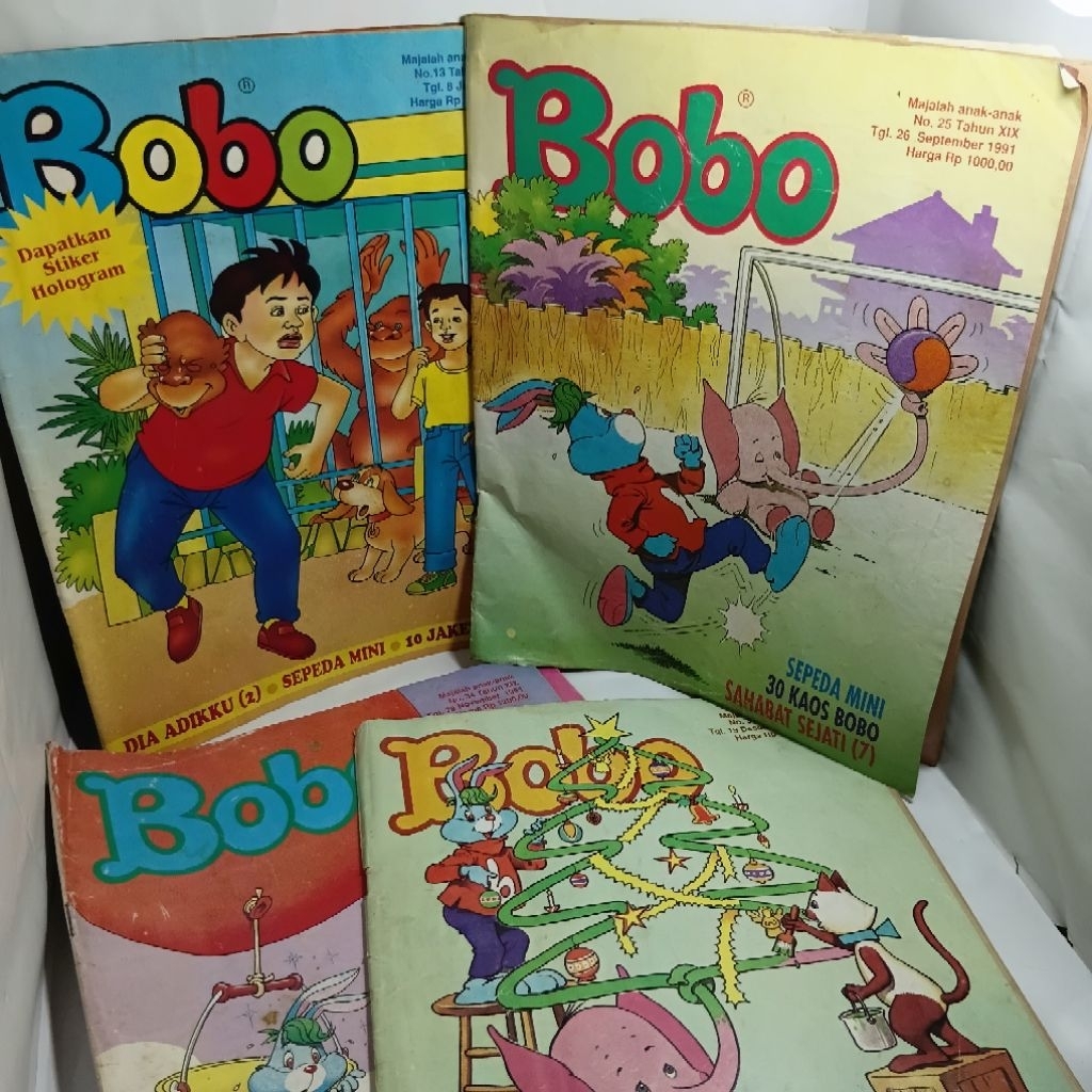 MAJALAH BOBO JADUL, BOBO LAWAS, BOBO LAMA Cabutan