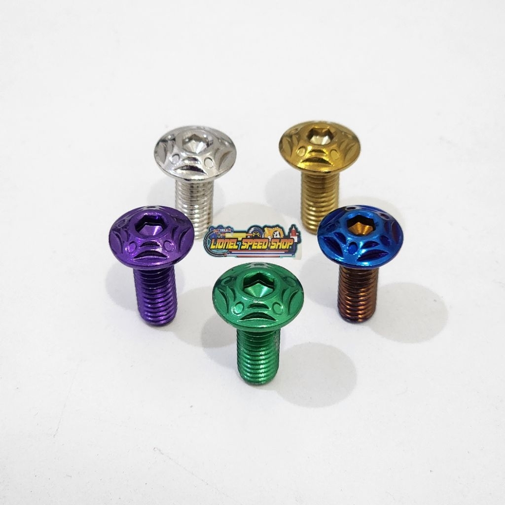 LSS 1 Baut cakram baut bintang bintik baut disk rotor probolt thailand stainless 2cm