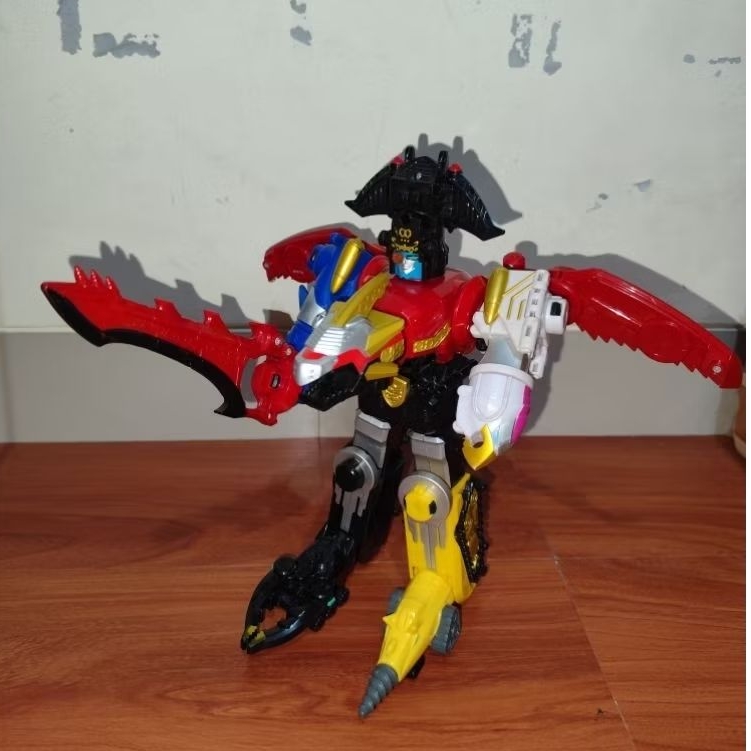 DX Gosei Great Megazord Megaforce Seaick Landick Land Sea Brothers Zord Goseiger Power Rangers Megaf