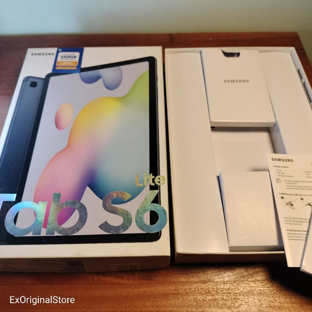 Dus Box Samsung Galaxy Tab S6 Lite Original Copotan