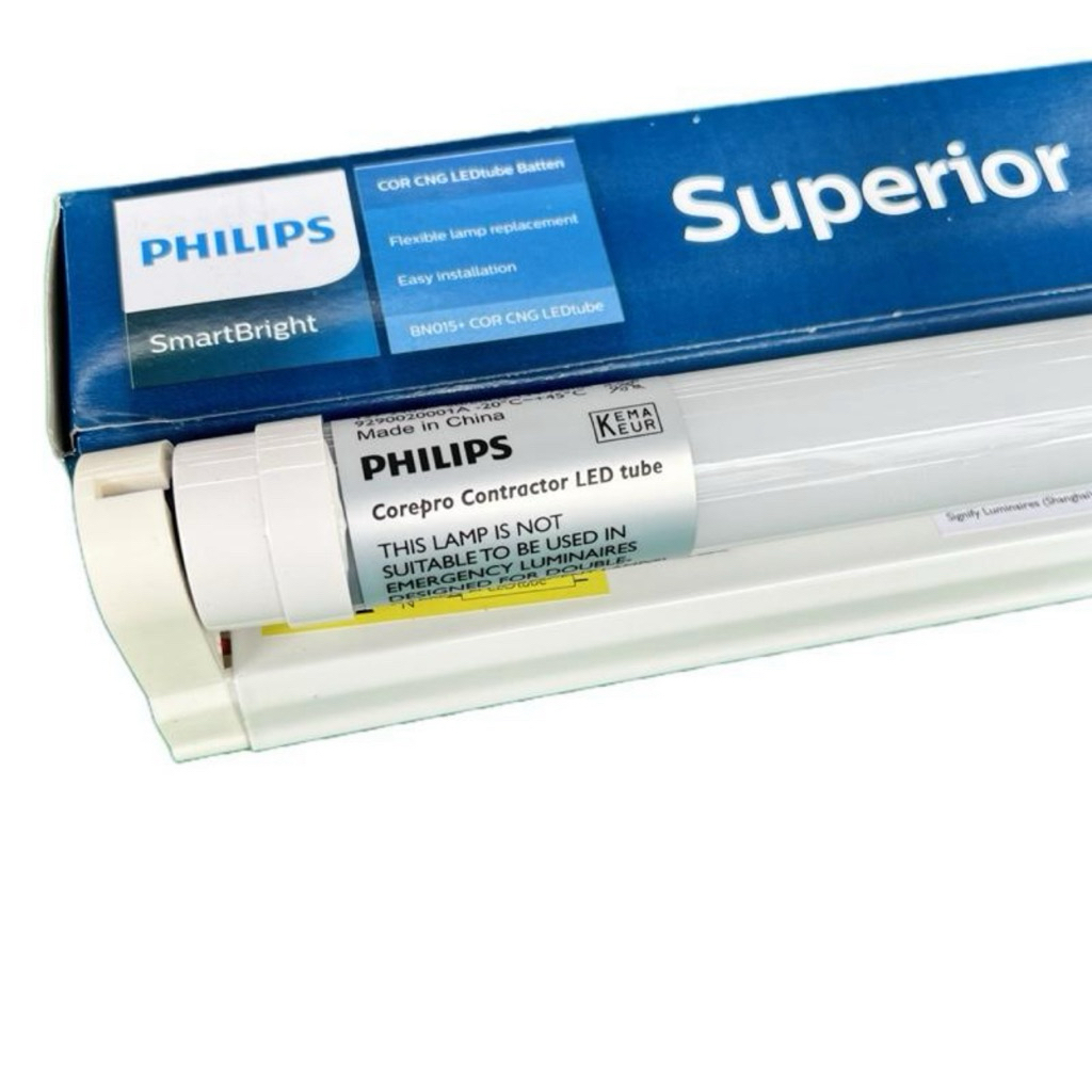BN015C 18Watt 865 COR CNG Philips Kap Lampu dan TL LED Philips 18 watt Corepro Contractor LED Tube