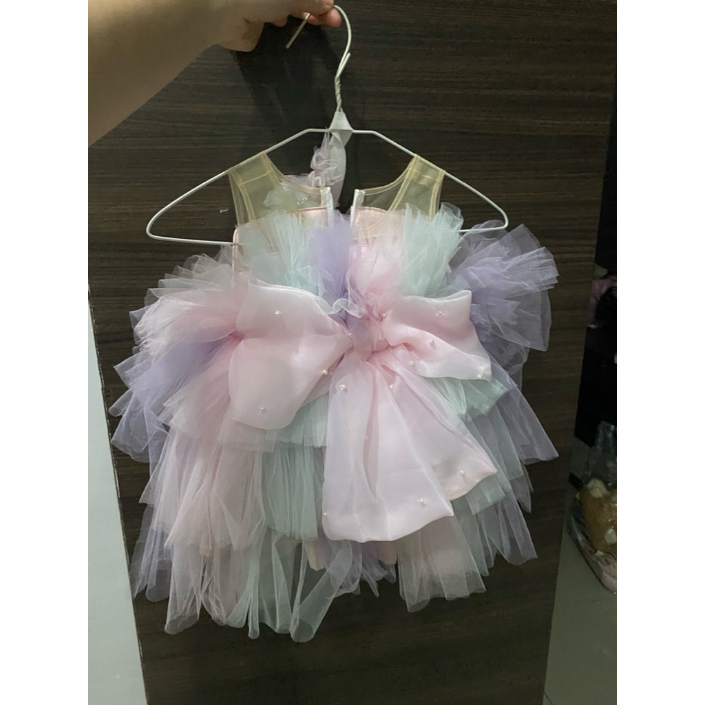 Preloved Dress Pesta Anak 1 Tahun