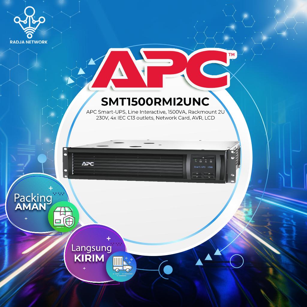 APC SMT1500RMI2UNC UPS 1500VA Rackmount 2U SmartConnect
