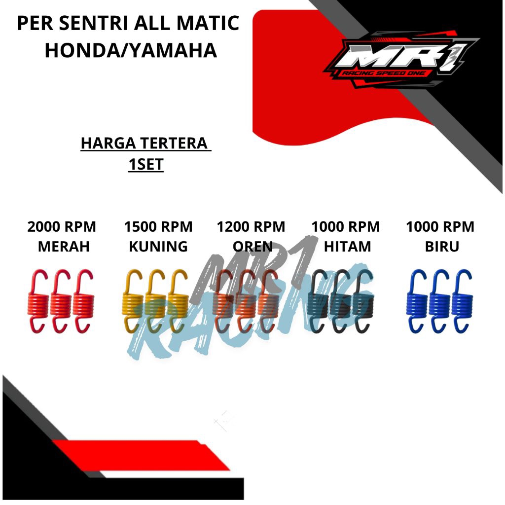 PER SENTRI OTOMATIS GANDA KOPLING 1000 RPM 1200 RPM 1500 RPM 2000 RPM ALL MATIC