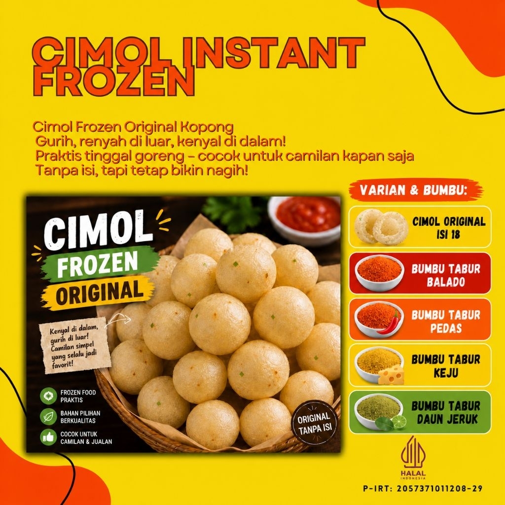 Cimol Original isi 18 Frozen Karoppotta