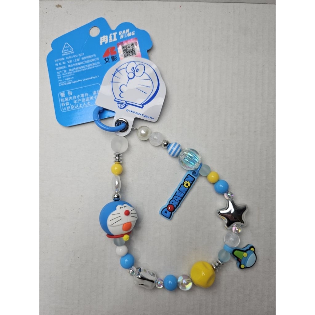 Phone Bracelet/Phone Chain/Phone Strap/Lanyard HP Doraemon